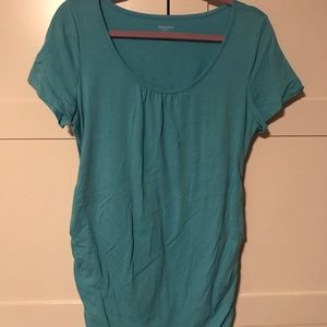 Short sleeve maternity top